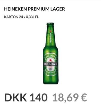 Nielsen's Discount Heineken øl tilbud