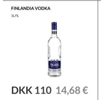 Nielsen's Discount Finlandia vodka tilbud