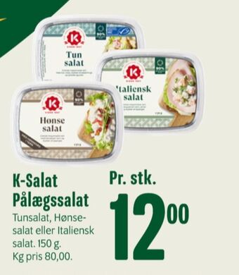 Min Købmand K-salat italiensk salat tilbud