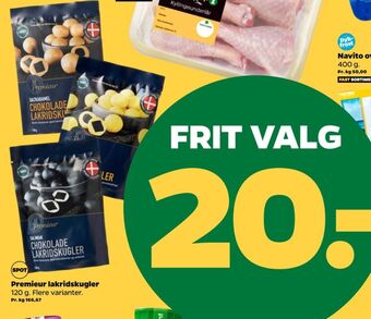 Premieur lakridskugler salmiak