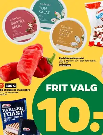 Netto Egelykke hønsesalat tilbud