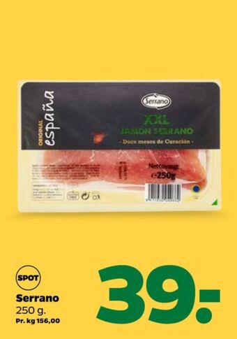 Netto Serrano serranoskinke tilbud