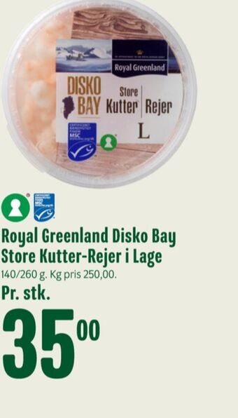 Min Købmand Royal greenland rejer tilbud