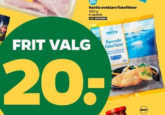 Netto Navito fiskefileter tilbud