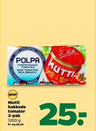 Netto Mutti tomater tilbud