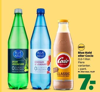 Netto Blue keld mineralvand tilbud