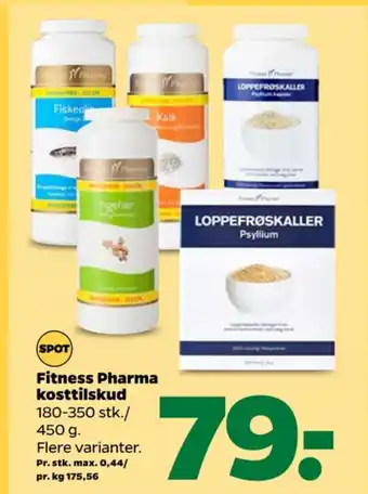 Netto Fitness pharma loppefrøskaller tilbud
