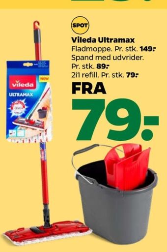 Netto Vileda moppe tilbud