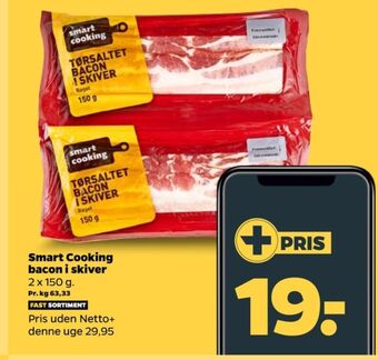 Netto Smart cooking baconskiver tilbud