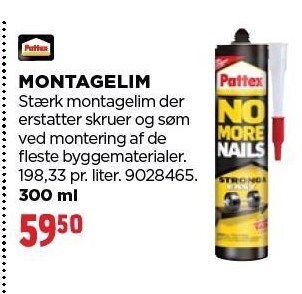 jem & fix Montagelim tilbud