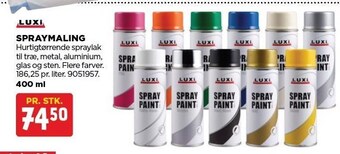 jem & fix Spraymaling tilbud