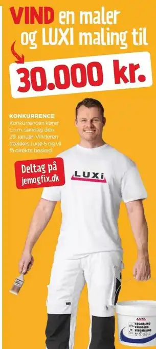 Vind en maler og luxi maling