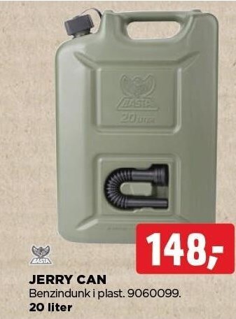 jem & fix Jerry can tilbud