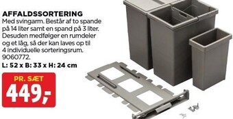 jem & fix Affaldssortering tilbud