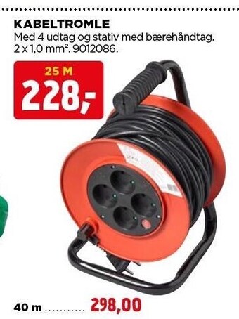 jem & fix Kabeltromle tilbud