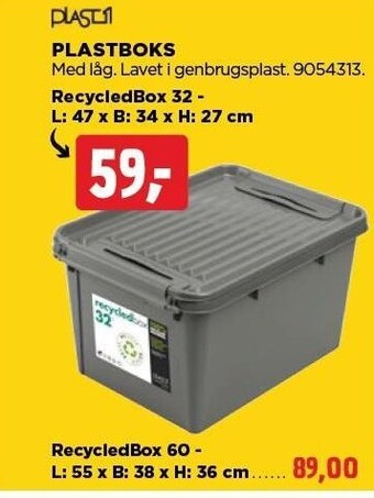 jem & fix Plastboks tilbud