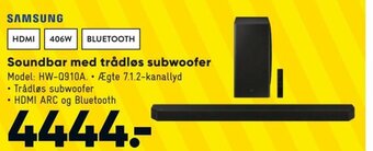 Bilka Soundbar med trådløs subwoofer tilbud