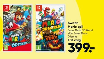 Bilka Switch Mario Spil tilbud