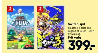Bilka Switch Spil tilbud