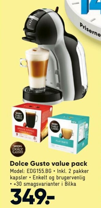 Bilka Dolce Gusto Value Pack tilbud