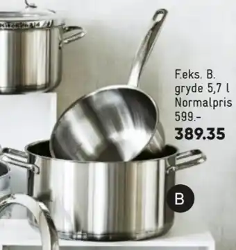 Bilka Gryde 5.7L tilbud