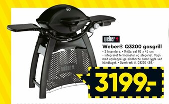 Bilka Weber Q3200 Gasgrill tilbud
