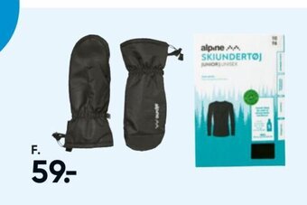 Bilka Skiundertøj eller Vintertilbehør tilbud