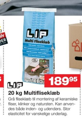 Bauhaus Lip fliseklæb tilbud