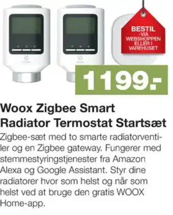 Woox zigbee termostat