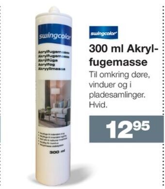 Bauhaus Swingcolor fugemasse tilbud