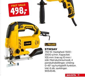 jem & fix Stiksav tilbud