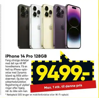 Bilka Apple iphone 14 pro mobiltelefon tilbud