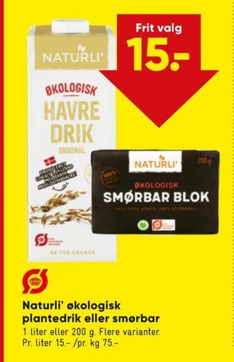 Bilka Naturli' havredrik tilbud
