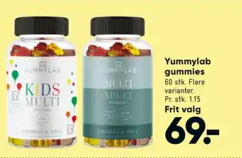 Bilka Yummylab kosttilskud tilbud