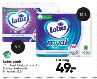 Bilka Royal toiletpapir tilbud