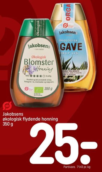 REMA 1000 Jakobsens honning tilbud