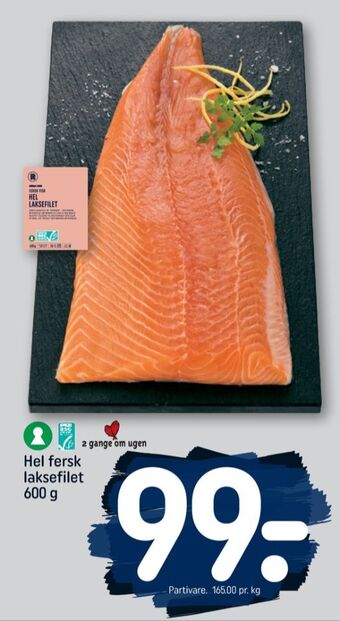 REMA 1000 Rema 1000 laksefilet tilbud