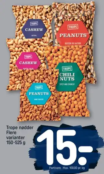 REMA 1000 Trope peanuts tilbud