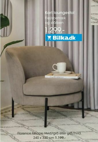 Bilka Karl loungestol tilbud