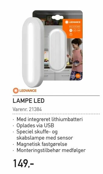 Thansen Lampe led tilbud