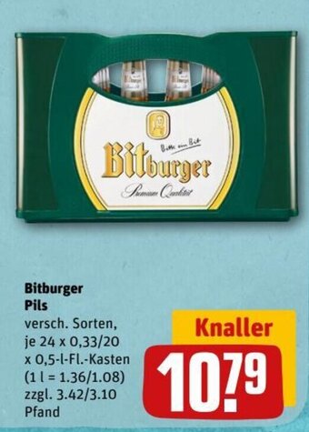 REWE DE Bitburger Pils tilbud