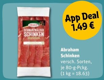 REWE DE Abraham Schinken tilbud