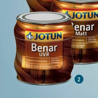Benar uvr olie
