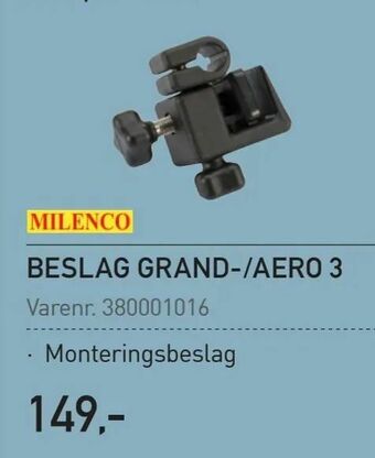 Beslag grand-/aero 3