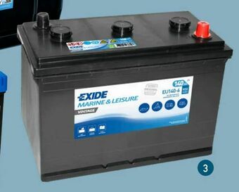 Thansen Batteri 6 v-140 ah eu140-6 vintage tilbud