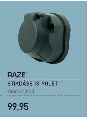 Thansen Stikdåse 13-polet tilbud