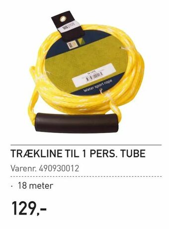 Thansen Trækline til 1 pers. tube tilbud