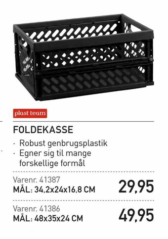 Thansen Foldekasse tilbud