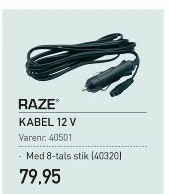 Thansen Kabel 12 v tilbud
