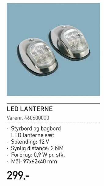 Thansen Led lanterne tilbud